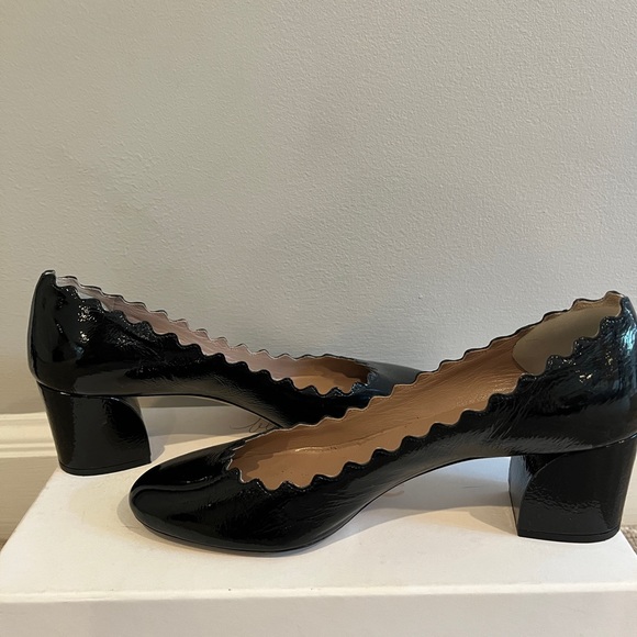Chloe black patent heel - Picture 5 of 7